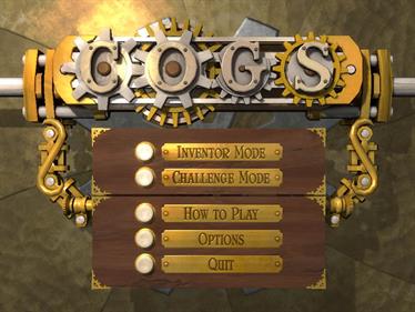 Cogs - Screenshot - Game Title Image