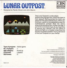 Lunar Outpost - Box - Back Image