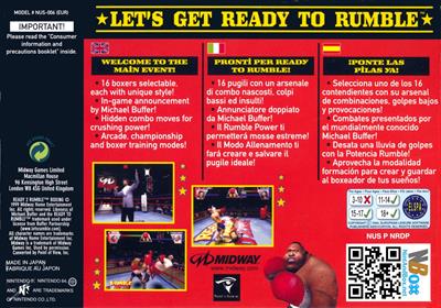 Ready 2 Rumble Boxing - Box - Back Image