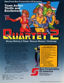 Quartet 2 - Advertisement Flyer - Front Image