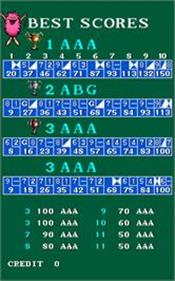 Championship Bowling - Screenshot - High Scores Image