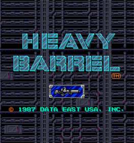 Heavy Barrel - Screenshot - Game Title Image
