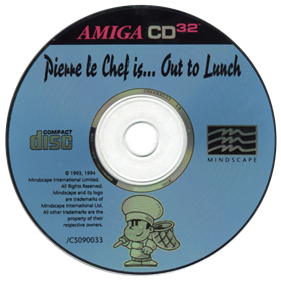 Pierre le Chef is... Out to Lunch - Disc Image
