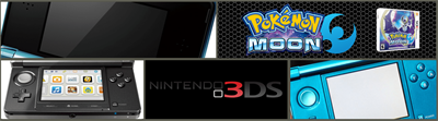 Pokémon Moon - Arcade - Marquee Image