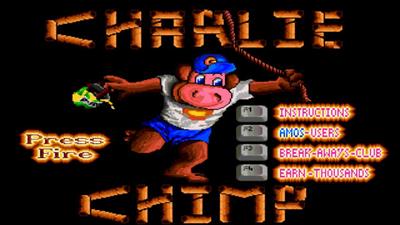 Charlie Chimp - Screenshot - Game Title Image