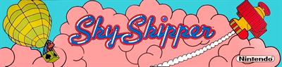 Sky Skipper - Arcade - Marquee Image