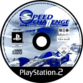 Speed Challenge: Jacques Villeneuve's Racing Vision - Disc Image