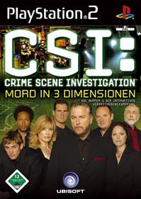 CSI: 3 Dimensions of Murder - Box - Front Image