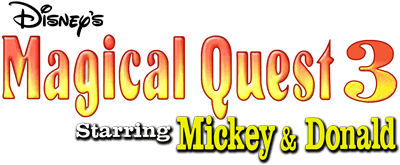 Disney's Magical Quest 3 Starring Mickey & Donald - Clear Logo Image