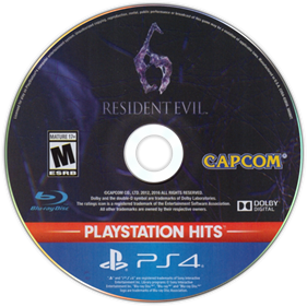 Resident Evil 6 - Disc Image