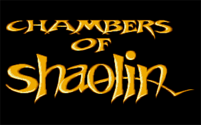 Chambers of Shaolin - Screenshot - Game Title Image