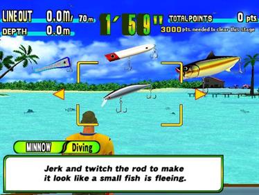 Sega Marine Fishing - Screenshot - Gameplay Image
