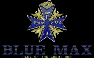 Blue Max: Aces of the Great War - Screenshot - Game Title Image