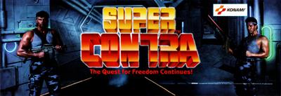 Super Contra - Arcade - Marquee Image