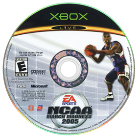 NCAA March Madness 2005 - Disc Image