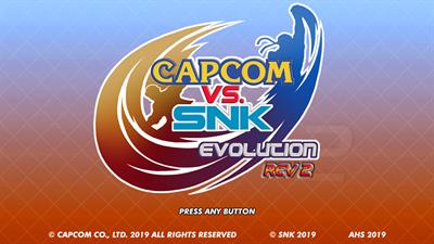 Capcom vs. SNK: Evolution - Screenshot - Game Title Image