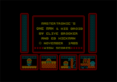 One Man and his Droid - Screenshot - Game Title Image