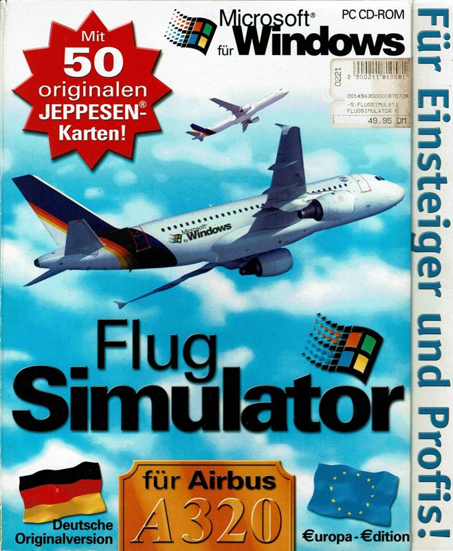 Flug Simulator für Airbus A 320: Europa Edition