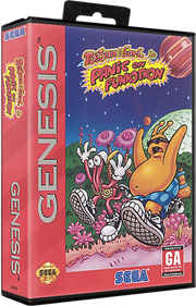 ToeJam & Earl in Panic on Funkotron - Box - 3D Image