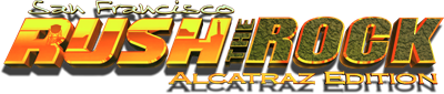 San Francisco Rush: The Rock: Alcatraz Edition - Clear Logo Image