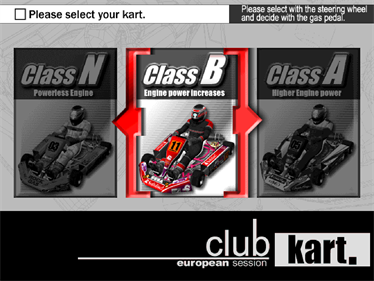 Club Kart: European Session - Screenshot - Game Select Image