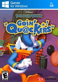 Donald Duck: Goin' Quackers - Fanart - Box - Front Image