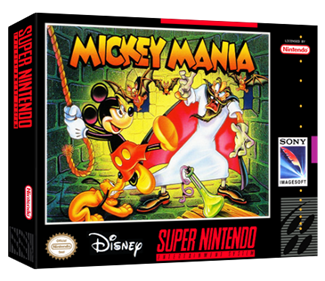 Mickey Mania: The Timeless Adventures of Mickey Mouse - Box - 3D Image