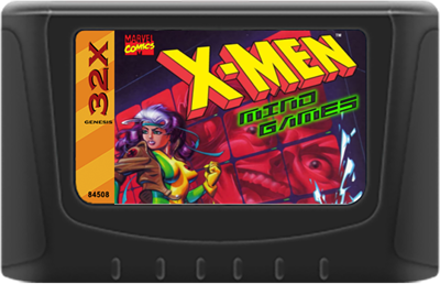 X-Men: Mind Games - Fanart - Cart - Front