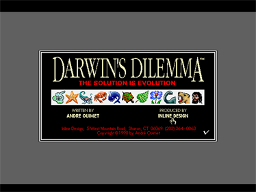 Darwin's Dilemma - Screenshot - Game Title Image
