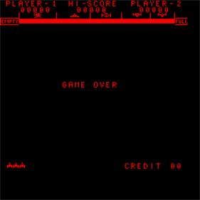 Astro Wars - Screenshot - Game Over Image