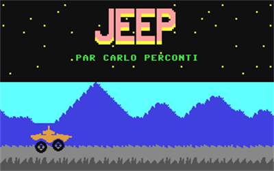 Jeep - Screenshot - Game Title Image