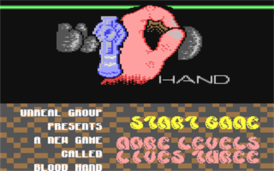 Blood Hand - Screenshot - Game Title Image