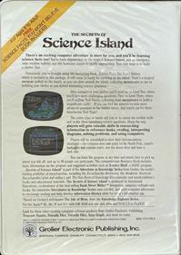 The Secrets of Science Island - Box - Back Image