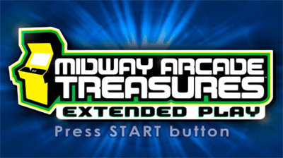 Midway Arcade Treasures: Extended Play - Screenshot - Game Title Image