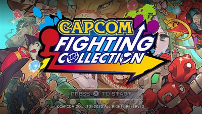 Capcom Fighting Collection - Screenshot - Game Title Image