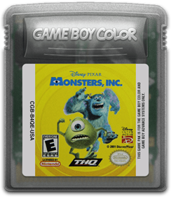 Monsters, Inc. - Fanart - Cart - Front Image