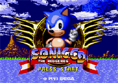 Sonic CD - Screenshot - Game Title Image