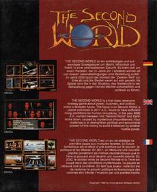 The Second World - Box - Back Image