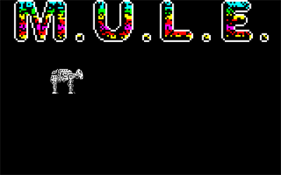 M.U.L.E. - Screenshot - Game Title Image
