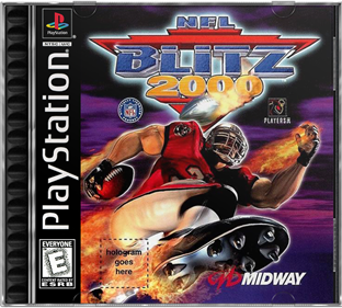 NFL Blitz 2000 - Box - Front - Reconstructed Image