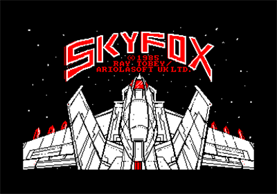 Skyfox  - Screenshot - Game Title Image