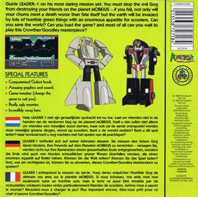 Challenge of the Gobots - Box - Back Image