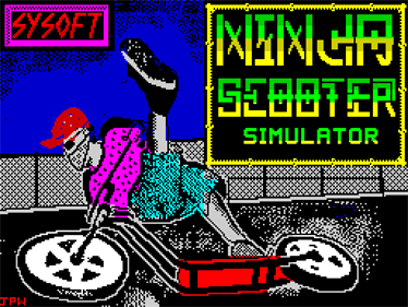 Ninja Scooter Simulator  - Screenshot - Game Title Image