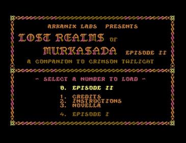 Lost Realms of Murkasada: Episode 2 - Screenshot - Game Title Image