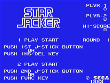 Star Jacker - Screenshot - Game Title Image