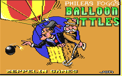 Phileas Fogg's Balloon Battles - Screenshot - Game Title Image