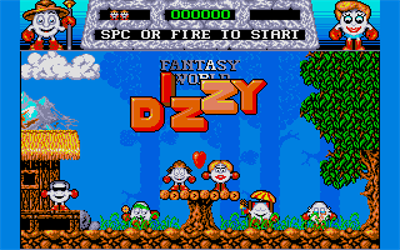 Fantasy World Dizzy - Screenshot - Game Title Image