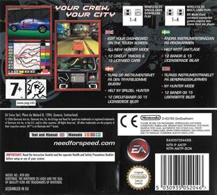 Need for Speed Carbon: Own the City - Box - Back Image