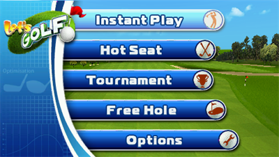 Let's Golf - Screenshot - Game Select Image