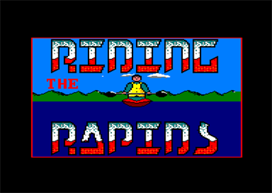 Riding the Rapids - Screenshot - Game Title Image